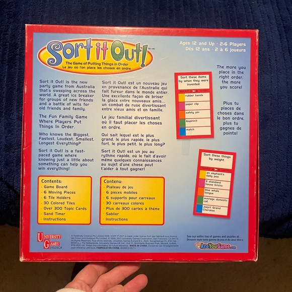 Sort It Out! Board Game - Picture 3 of 3